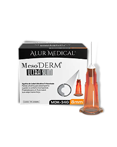 DESATIVAR! AGULHA LEBEL MESODERM 34GX8MM - CX/100 - ALUR
