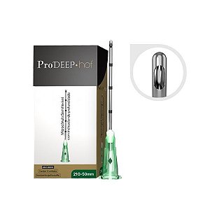 MICROCANULA P/ PREENCHIMENTO DERMICO SEMIFLEXIVEL 21G 50MM HOF - CX/12 - ALUR