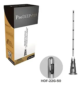 MICROCANULA P/ PREENCHIMENTO DERMICO SEMIFLEXIVEL 22G 50MM HOF - CX/12 - ALUR