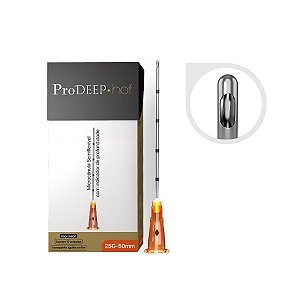 MICROCANULA P/ PREENCHIMENTO DERMICO SEMIFLEXIVEL 25G 50MM HOF - CX/12 - ALUR