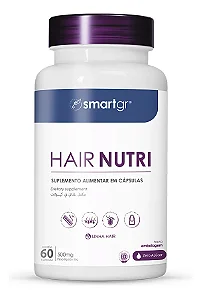 HAIR NUTRI SUPLEMENTO ALIMENTAR EM CAPSULAS 60 CAPSULAS - SMART