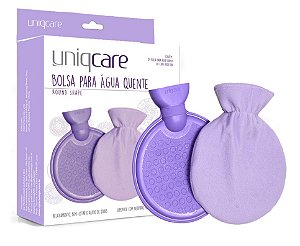 BOLSA AGUA QUENTE - REDONDA - 800ML - UNIQCARE