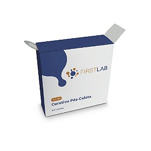 CURATIVO POS COLETA TRANSPARENTE 25MM - CX/500 - FIRSTLAB