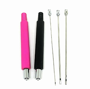 KIT LIPO DE PAPADA 3 CANULAS (PATO/KLEIN/MERCEDES) 17CM CUBA E ADAPTADOR-  THIMON