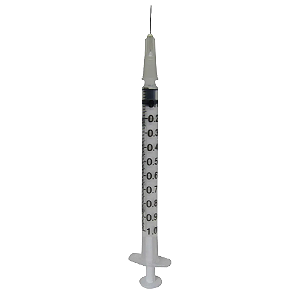 SERINGA TUBERCULINA 1ML C/AG - CX/50 - BD