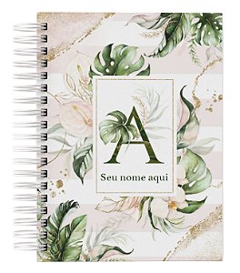 Agenda Alfabeto Personalizada Verde