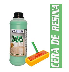 KIT CERA DE RESINA VERDE + RODO APLICADOR