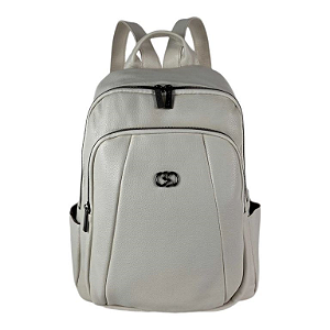 Bolsa Mochila Santino Alyssa Couro Sintético SAB403U68 OFF White