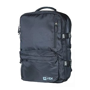 Mochila de Viagem Nautika Trip 48cm poliéster NTK Preto