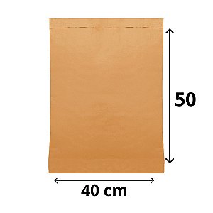 25 Unidades Envelope Kraft Grande 40 x 50 cm Com Aba Adesivada