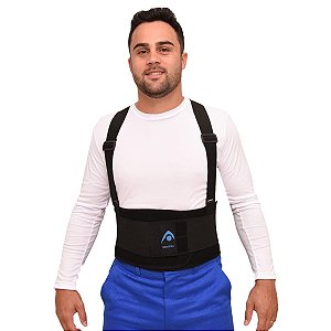 Cinto Abdominal com Suspensório Aradesc Lombar AR-300