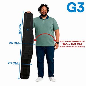 Cinto Abdominal Ergonômico Aradesc Lombar Tam G1 AO G3 AR-600