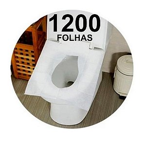 1200 Protetor de Papel Descartável Para assento sanitário COM DISPLAY DE PAPEL