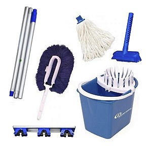 Kit Mopinho Bralimpia Original Facilidade Na Limpeza Casa
