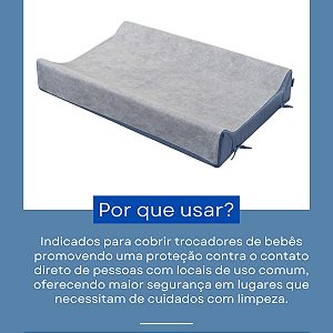 LENÇOL TNT PARA TROCADOR DE BEBE SEM ELASTICO 70 CM X 90cm