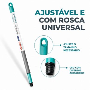 Cabo Extensor de 1,60m para Rodos e Vassouras Super Pro