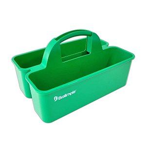 Cesto Funcional Bralimpia Verde Organizador de produtos