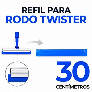REFIL RODO VERSATIL TWISTER 30 CM