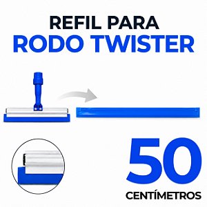 REFIL RODO VERSATIL TWISTER 50 CM