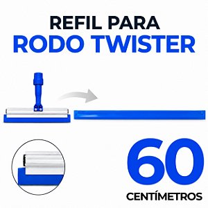 REFIL RODO VERSATIL TWISTER 60 CM