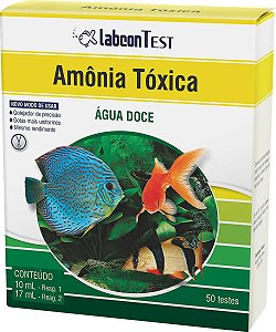 LABCON TEST AMONIA TOXICA-AGUA DOCE 50TESTES