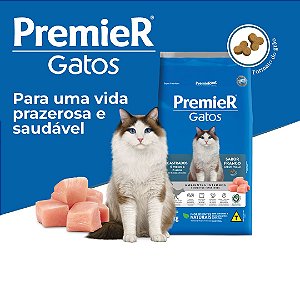 PREMIER GATOS CASTRADOS 6 MESES A 6 ANOS FRANGO 7,5KG