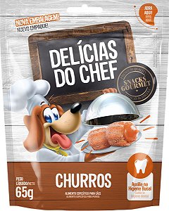 MINI CHURROS 65 G - DELICIAS DO CHEF- PETITOS