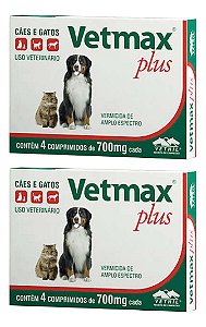 VETNIL VETMAX PLUS 4 COMP 2 CAIXAS