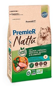 PREMIER NATTU CAES ADULTOS PORTE PEQUENO ABOBORA 10,1 KG