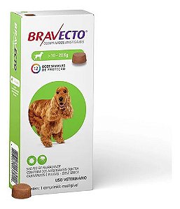 BRAVECTO 500mg 10 A 20KG