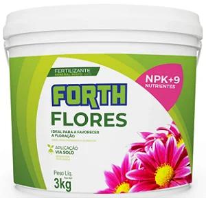 Adubo Fertilizante Forth Flores 3KG