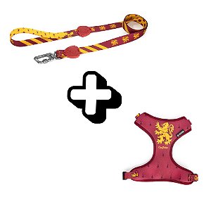 KIT PEITORAL AIR E GUIA HARRY POTTER GRIFINORIA P FREEFARO