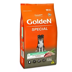 GOLDEN SPECIAL CAES FILHOTES PORTE PEQUENO 15KG