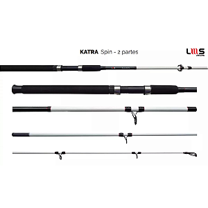 Vara LMS Rods Katra Cast 2,10m 20-30lbs 60-100gr 2pc Heavy Action New