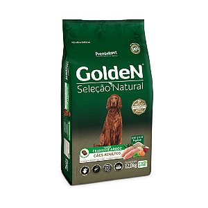 GOLDEN CÃES SELEÇÃO NATURAL ADULTO RAÇAS MÉDIAS 12KG