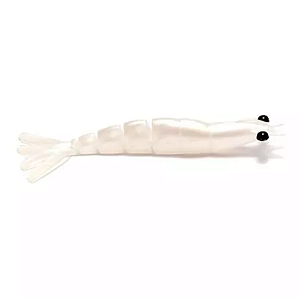 Isca Monster 3x Camarão Ultrasoft 9cm 3Unid Cor Manjuba