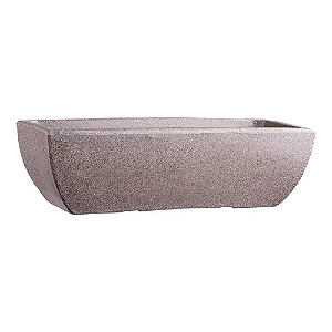 TERRANO VASO JARDINEIRA TAMARA PEDRA 80CM