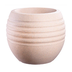 TERRANO VASO CANELA BEGE 29CM