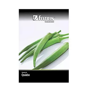 FELTRIN Sementes De Quiabo Valença Cartela 100gr De Sementes