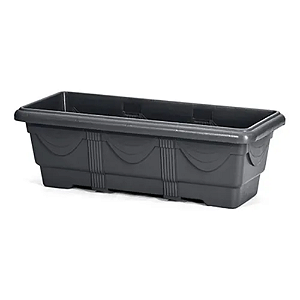 Jardineira Para Mini Horta Preto 50cm Nutriplan S Prato