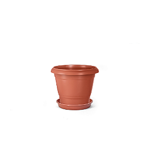Vasos Terracota N2 Para Plantas Flores Jardim Hortaliças