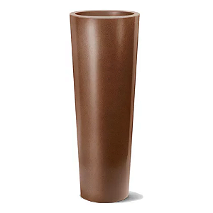 Vaso De Polietileno Classic Cone 70 Nutriplan Ferrugem