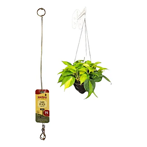 Cabo De Aço 75cm pendurar Vaso Plantas NUTRIPLAN