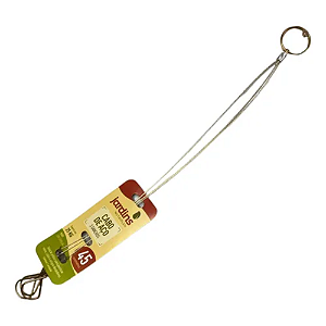 Cabo De Aço 3 Ganchos 45 Cm Dourado Nutriplan
