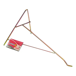 Suporte De Parede Em A Dourado Nutriplan Grande