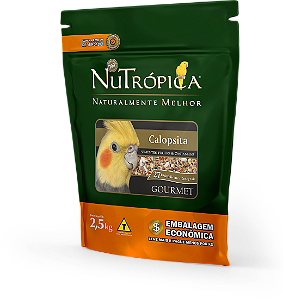 NUTROPICA RAÇÃO CALOPSITA GOURMET 2,5 KG
