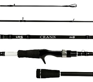 VARA LUMIS DE PESCA CARRETILHA CRANK 2.13M 60 LBS 2 PARTES