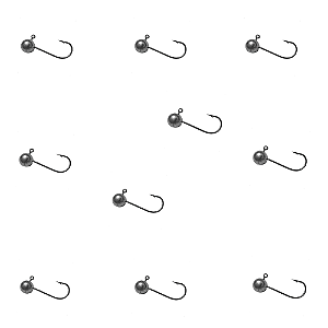 KIT 10UN MATADEIRA ANZOL JIG HEAD N1 DE 7G CADA