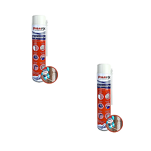 KIT 2UN ESPUMA EXPANSIVA PU FIXA JANELA PORTA ISOLAMET PISAFIX