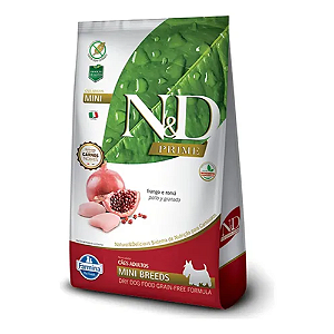 ND PRIME CÃES ADULTOS RAÇAS PEQUENAS FRANGO 2,5KG